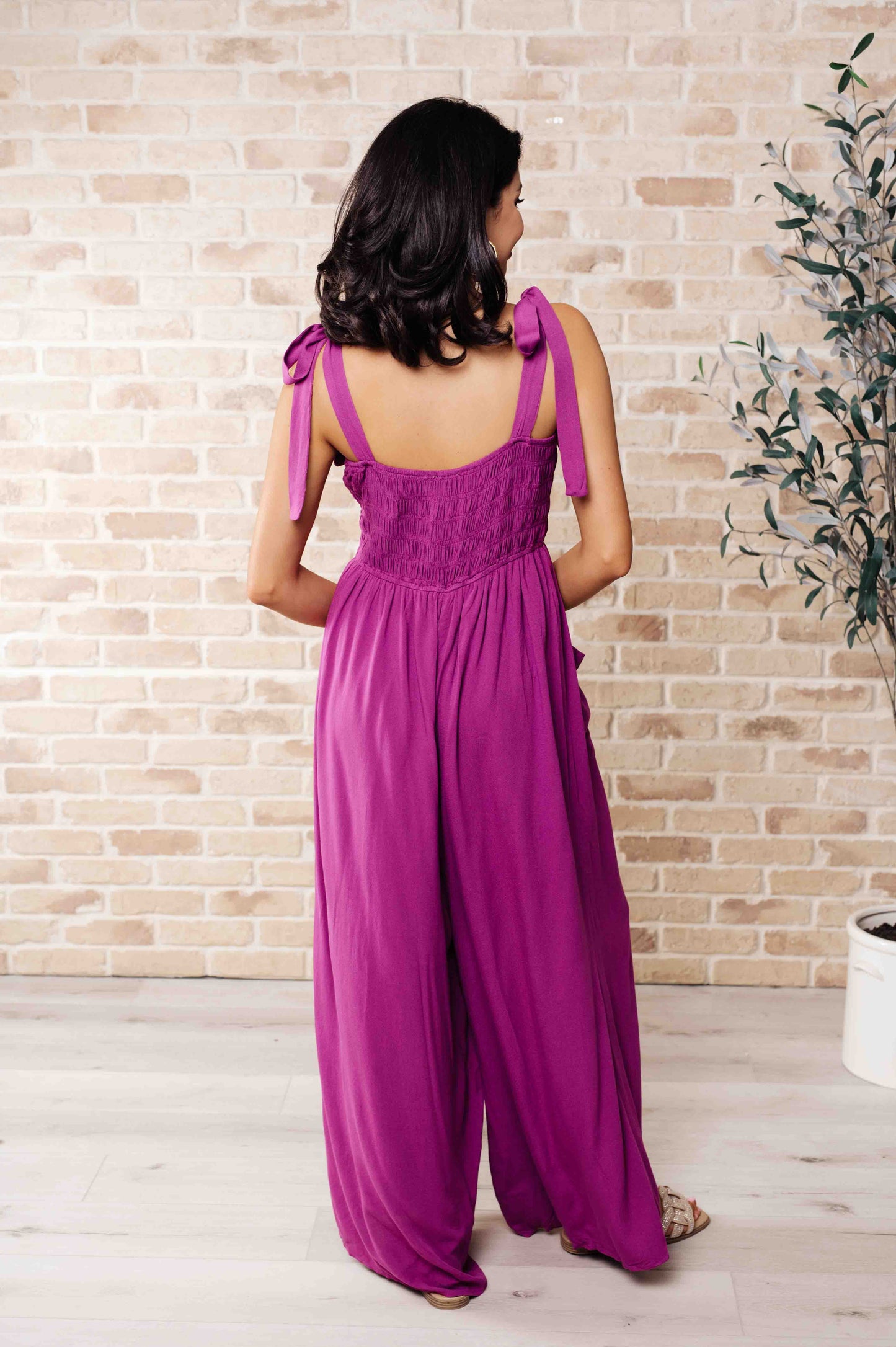 Jodifl Social Graces Wide Leg Jumpsuit Outfit Set
