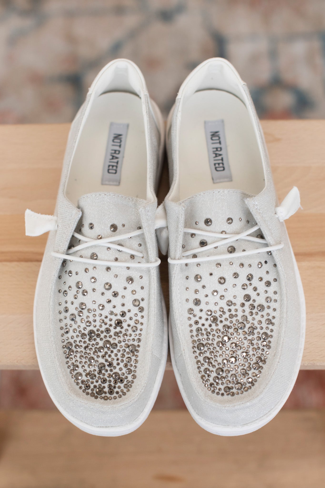 Naughty Monkey (Not Rated) Maco Water Drop Sneakers/Shoes in Gray