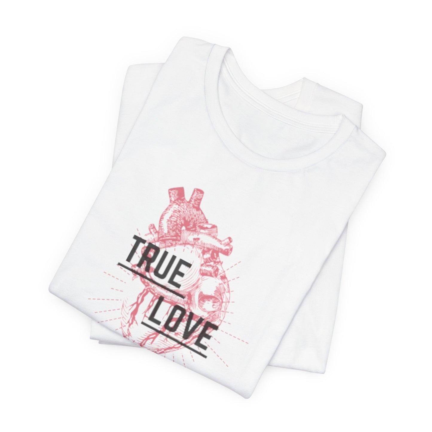 Anatomical Heart Tee "True Love" Unisex Jersey T-Shirt