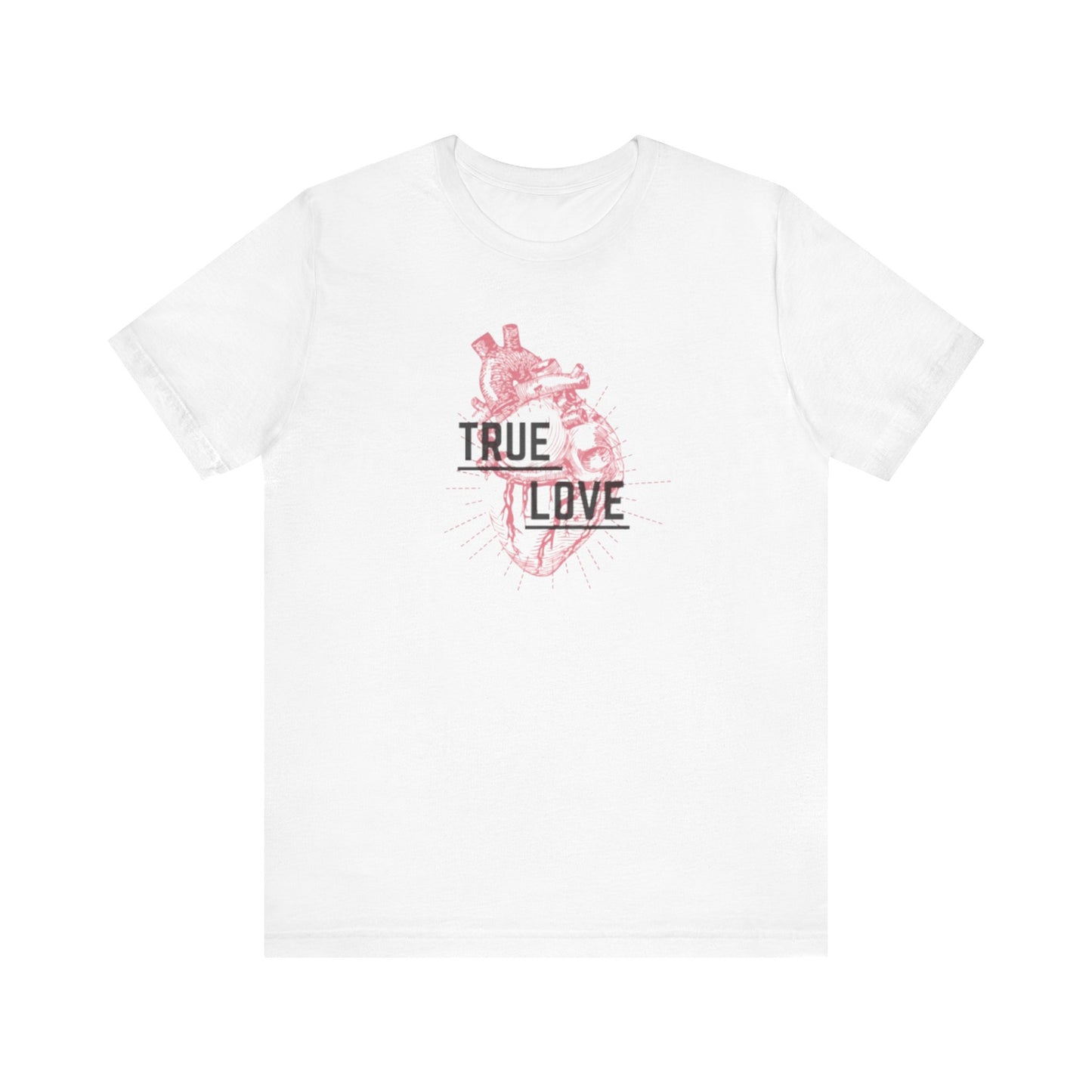 Anatomical Heart Tee "True Love" Unisex Jersey T-Shirt