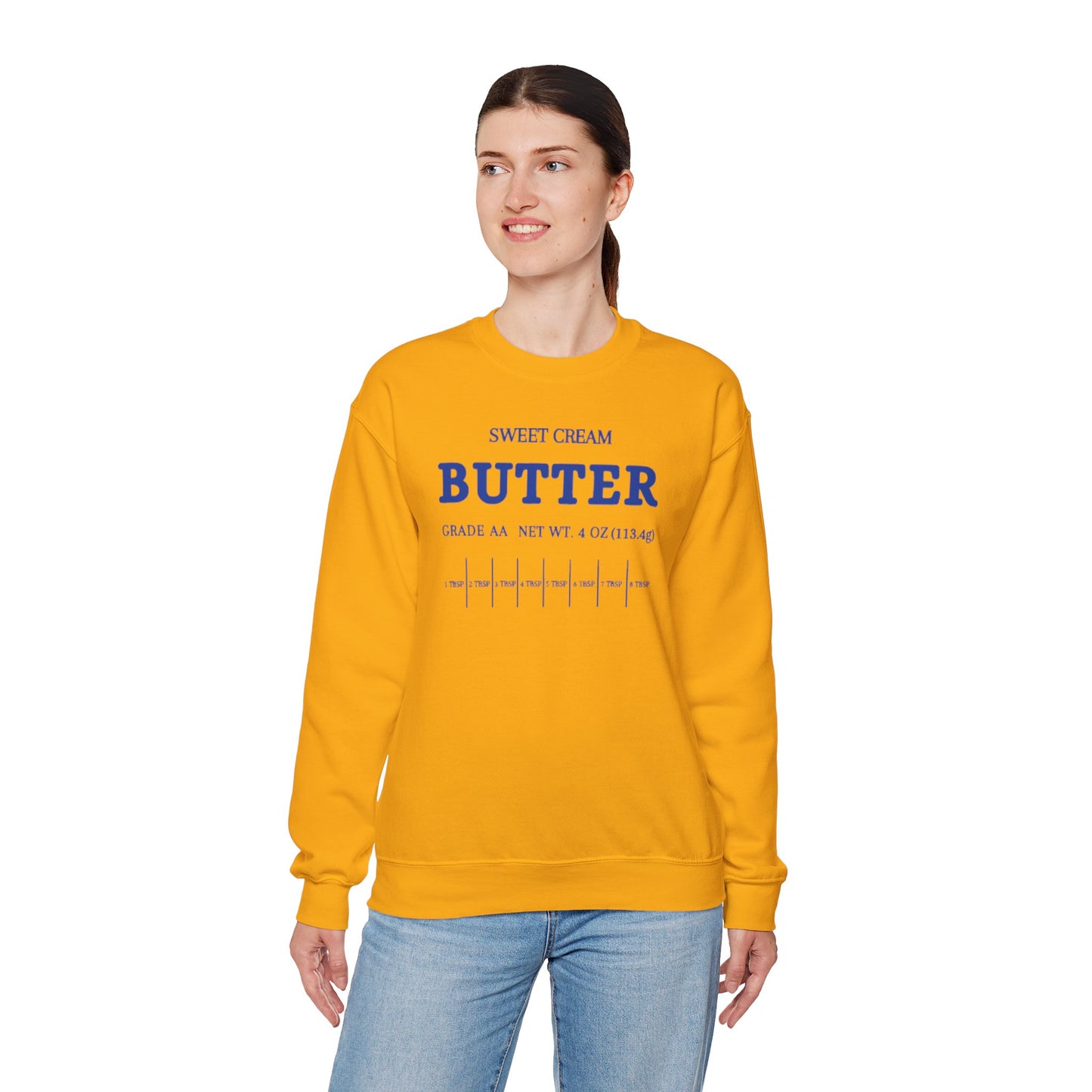 Sweet Cream Butter Unisex Crewneck Sweatshirt Gildan