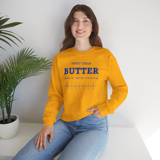 Sweet Cream Butter Unisex Crewneck Sweatshirt Gildan