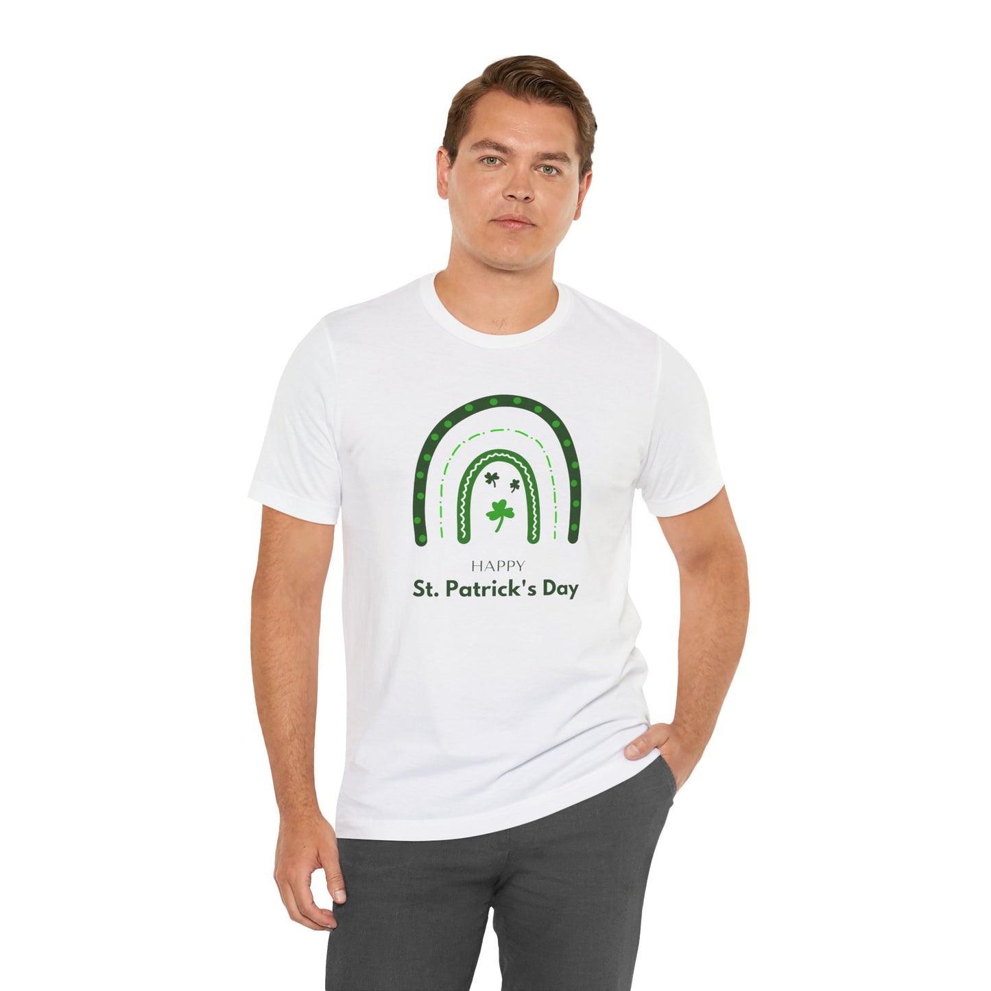 St Patrick's Day Tee Short Sleeve Unisex Jersey T-Shirt