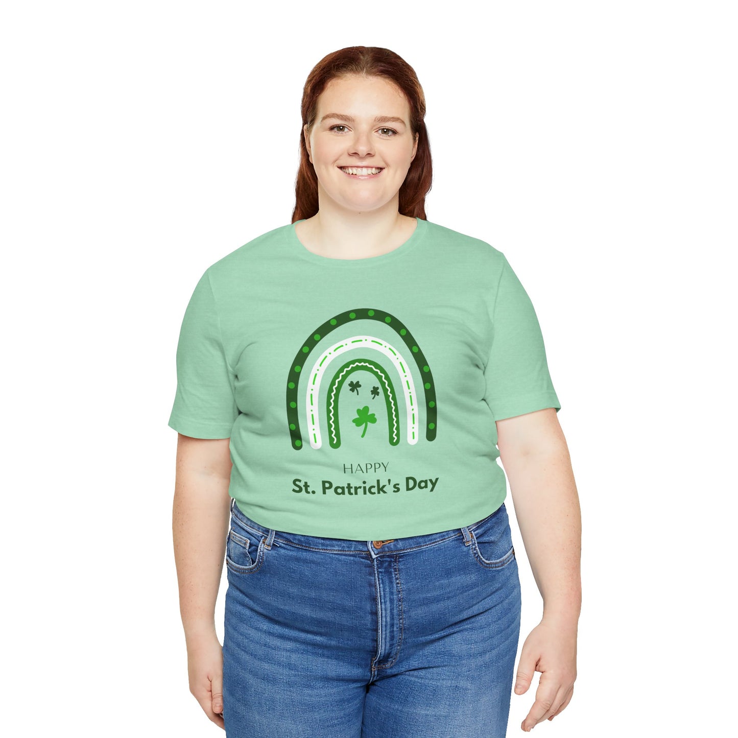 St Patrick's Day Tee Short Sleeve Unisex Jersey T-Shirt