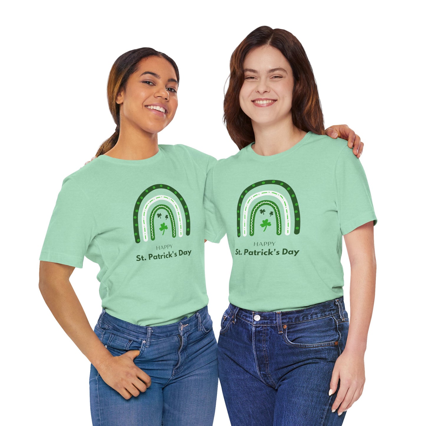 St Patrick's Day Tee Short Sleeve Unisex Jersey T-Shirt