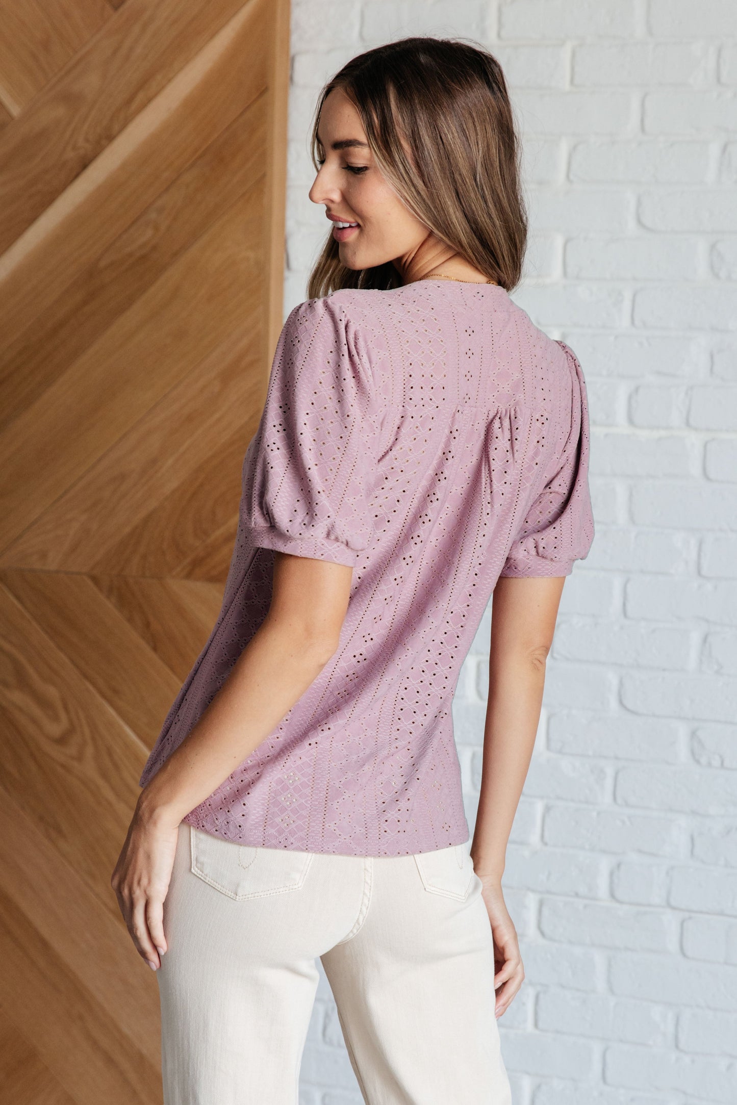 Best Chance Pleat Front Blouse Top